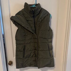 Alpine Design Forest Green Quilted Vest